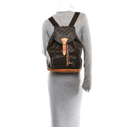 Louis Vuitton Monogram Montsouris GM Backpack 2 of 10