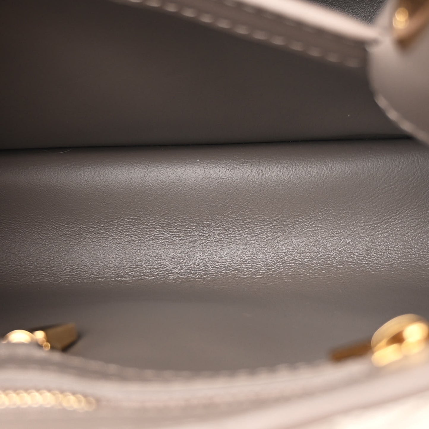 Calfskin Since 1854 Embroidered Capucines BB Ecru Taupe