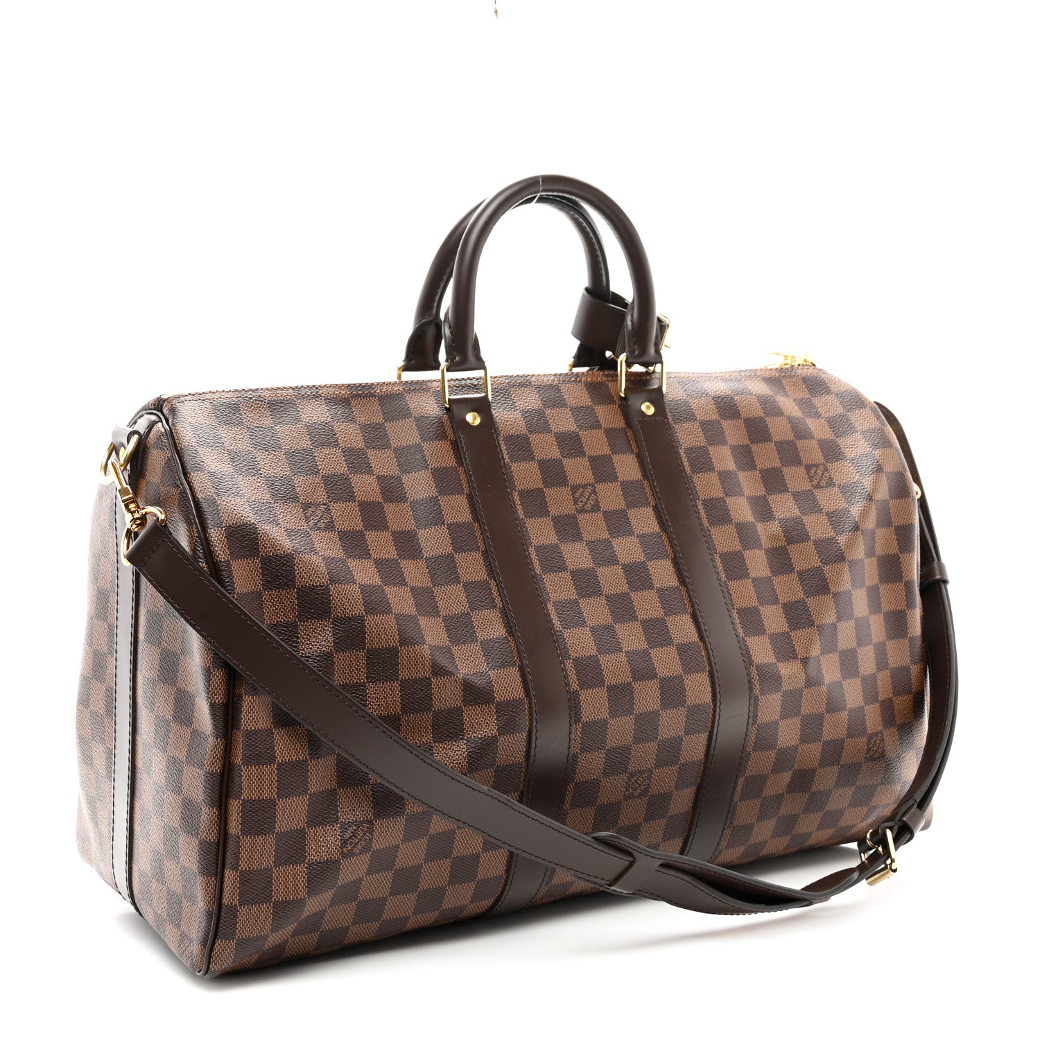 Louis Vuitton Damier Ebene Keepall Bandouliere 45 2 of 9