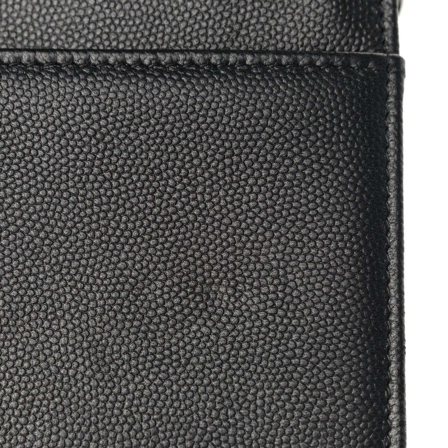 Chanel Caviar Quilted Boy Wallet On Chain WOC So Black 12 of 13