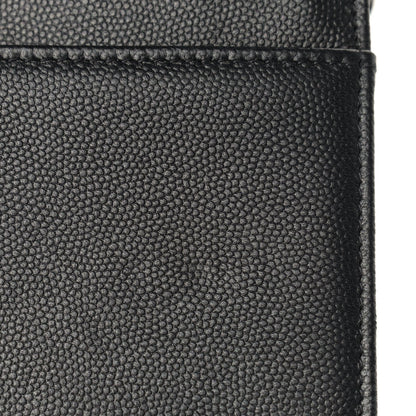 Chanel Caviar Quilted Boy Wallet On Chain WOC So Black 12 of 13
