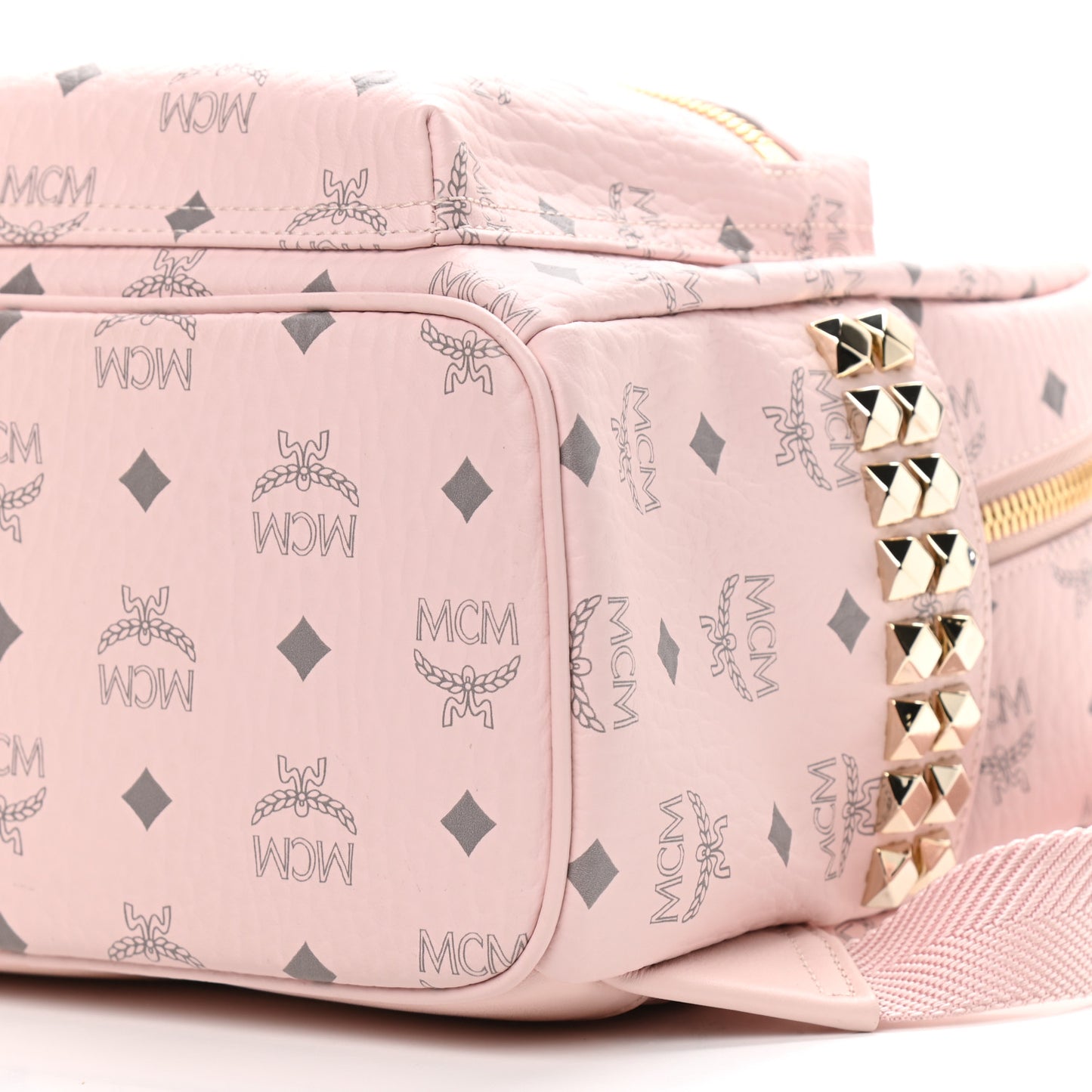 Visetos Small Side Stud Stark Backpack Light Pink