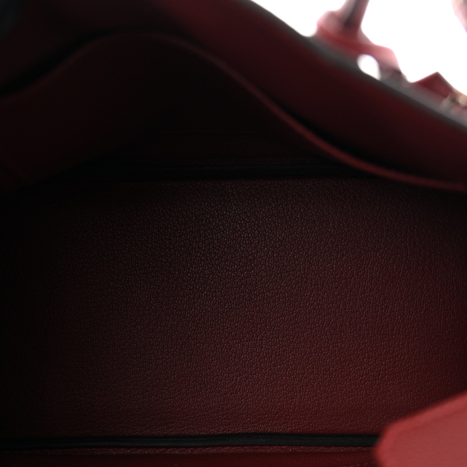 Hermes Togo Birkin 25 Rouge H 6 of 12