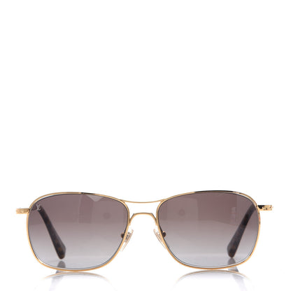 Louis Vuitton Metal Conspiration Pilote Aviator Sunglasses Z0251U Gold 2 of 8