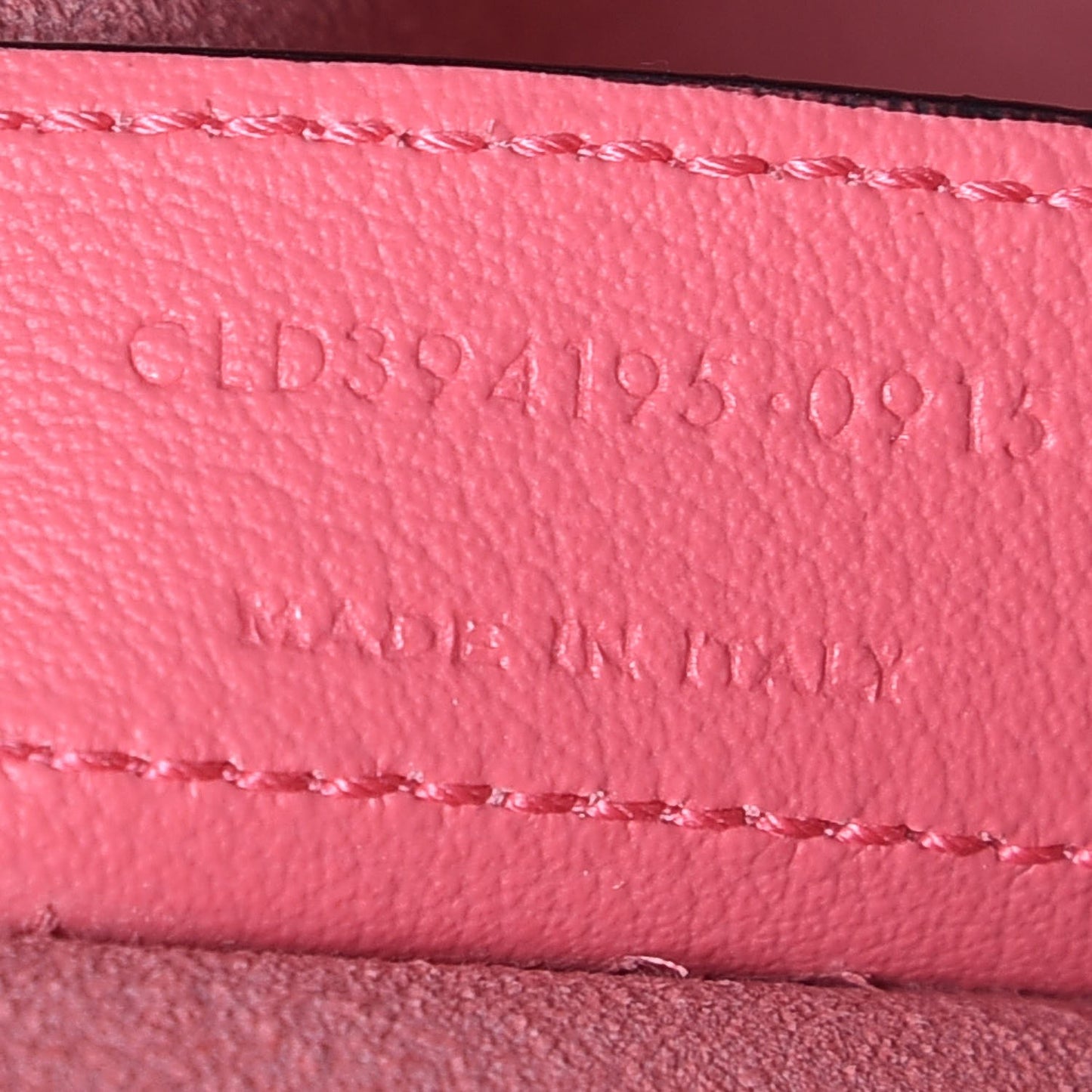 Calfskin Large Shopping Tote Pale Rose