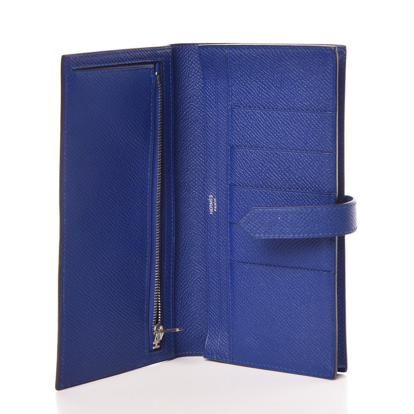 Epsom Bearn Gusset Wallet Bleu Electrique