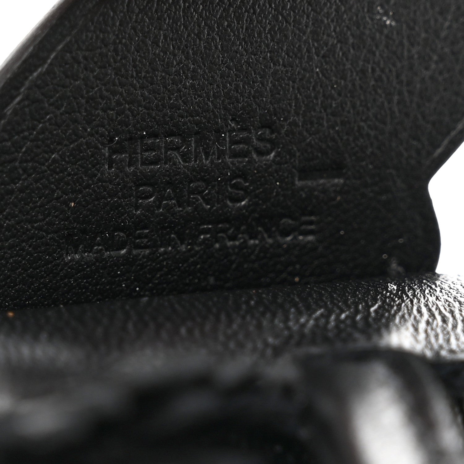 Hermes Milo Lambskin Lizard Touch Grigri Rodeo Pegase Horse Bag Charm PM So Black 4 of 4