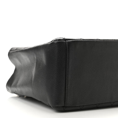 Chanel Caviar Quilted Grand Shopping Tote GST Black 8 of 9