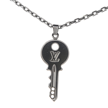 Louis Vuitton LV Initials Necklace Silver 6 of 7