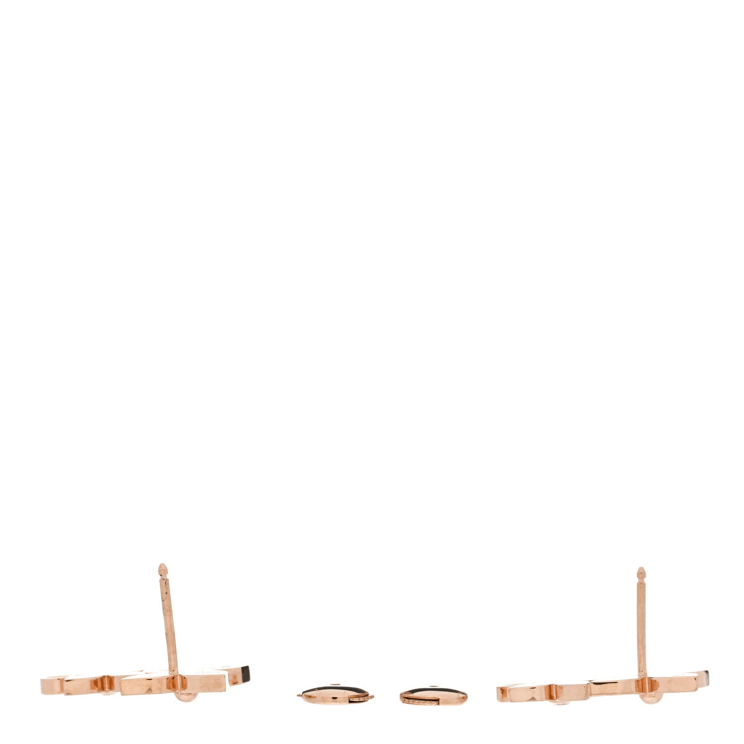 Louis Vuitton 18K Pink Gold Diamond Idylle Blossom Earrings 3 of 5