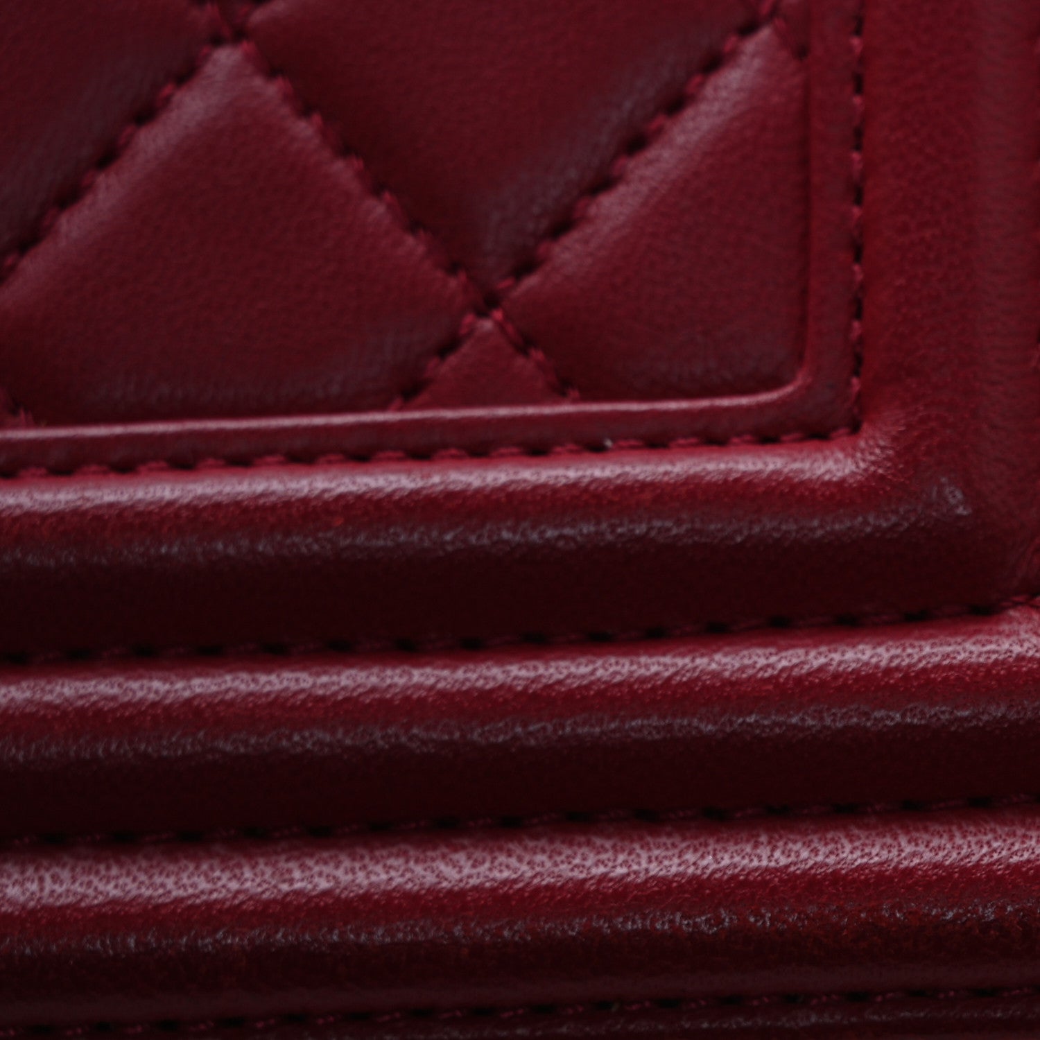 Chanel Lambskin Quilted Medium Boy Flap Red 12 of 12