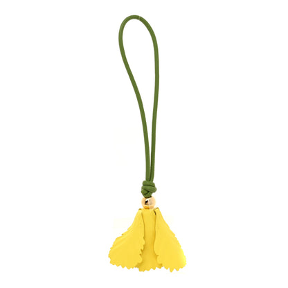Loewe Calfskin Tulip Bag Charm Yellow 2 of 4