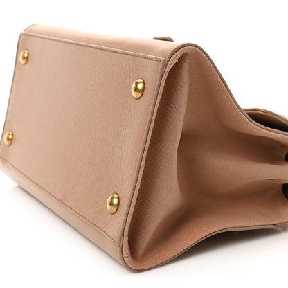 Saint Laurent Calfskin Canvas Small Muse Two Beige 9 of 9