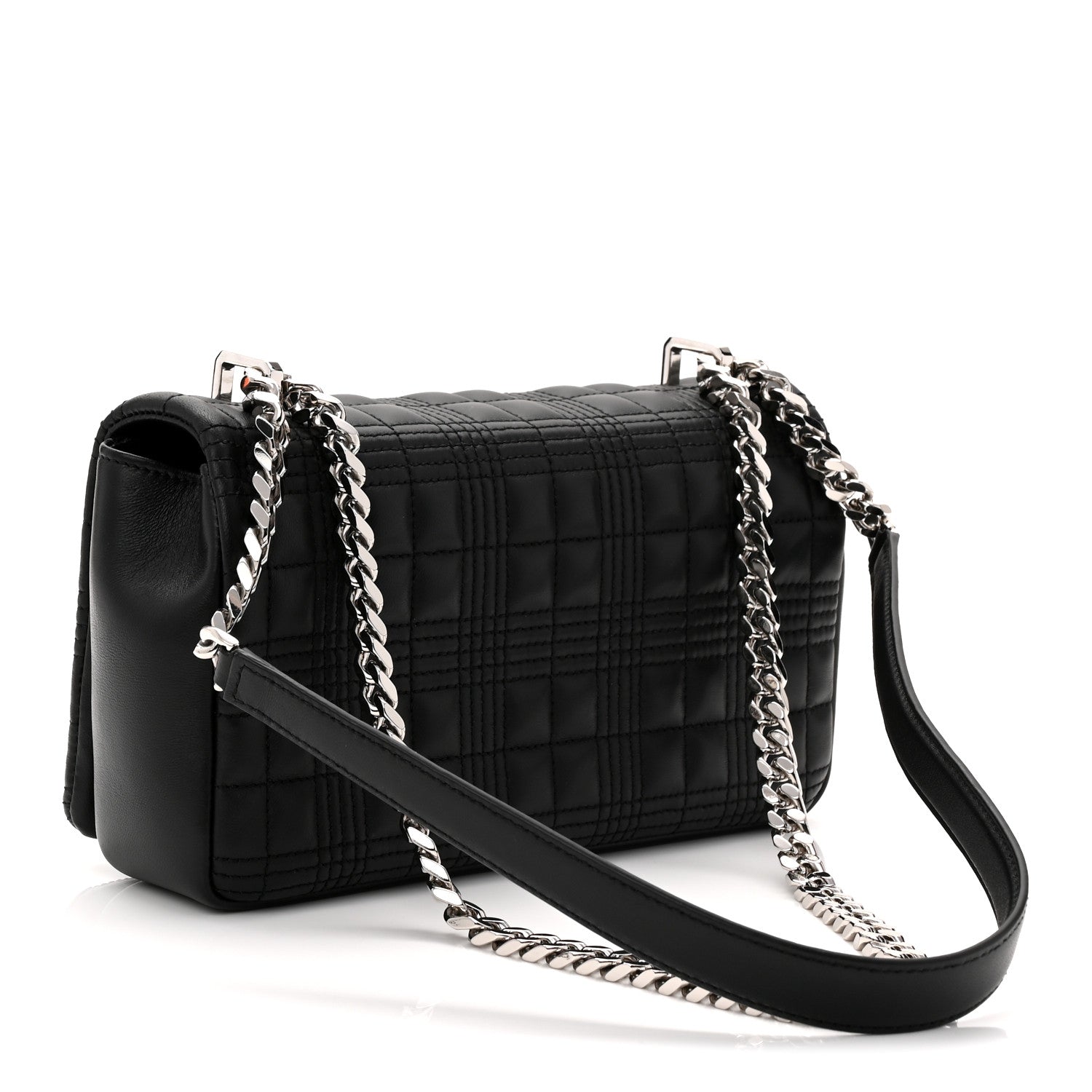 Burberry Lambskin Quilted Small Lola Bag Black 3 of 10