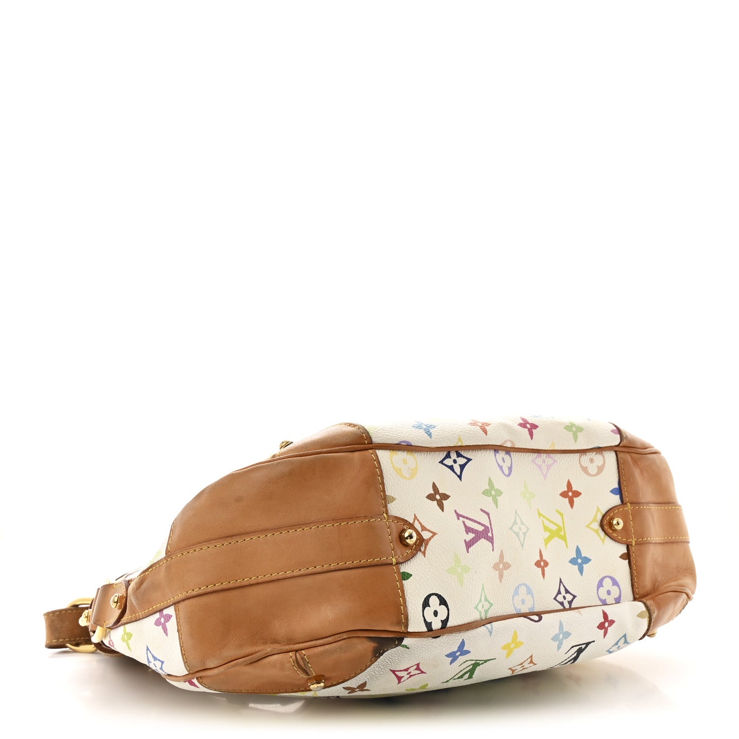 Louis Vuitton Monogram Multicolor Greta White 4 of 10