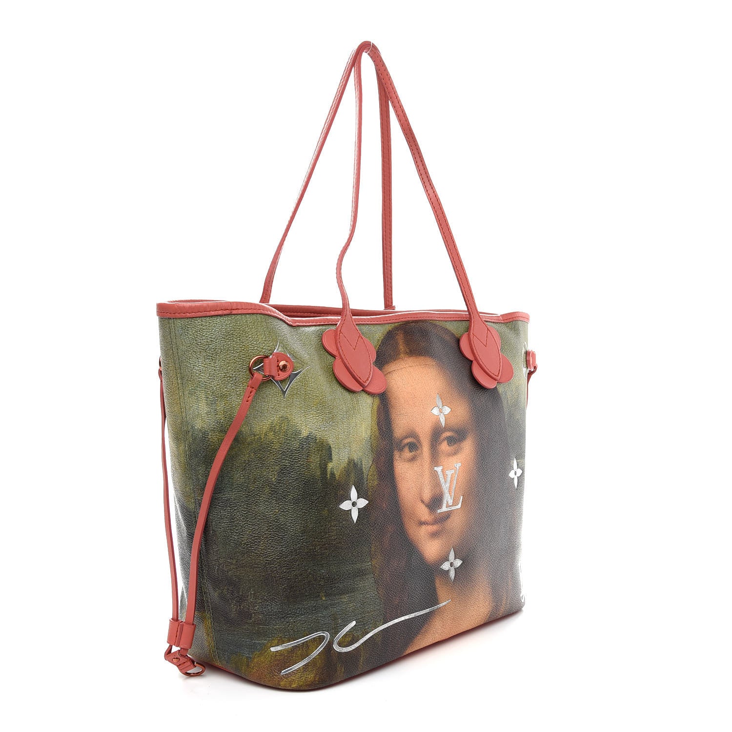 Louis Vuitton Masters Da Vinci Neverfull MM 3 of 8