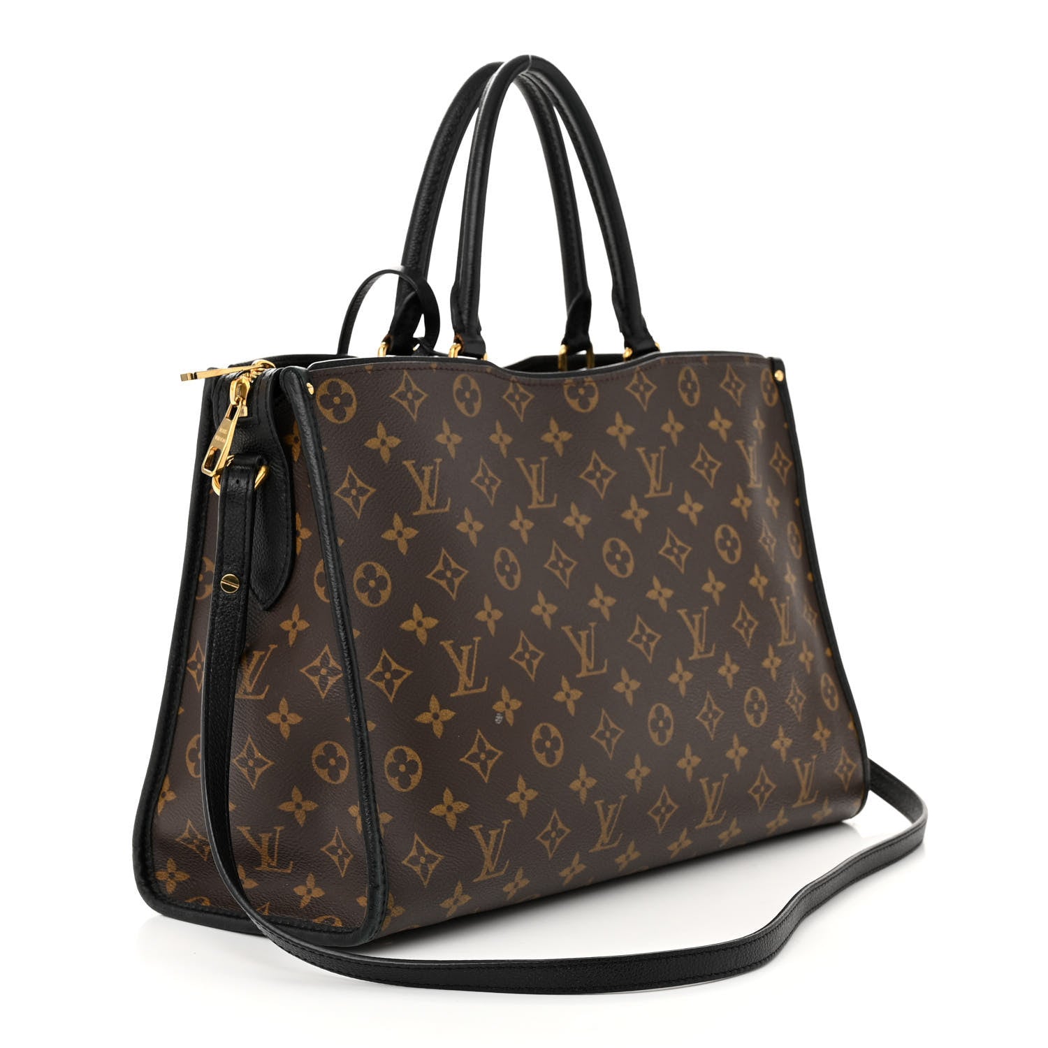 Louis Vuitton Monogram Popincourt MM Black 3 of 9
