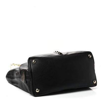 Valentino Garavani Calfskin Va Va Voom Tote Black 3 of 4