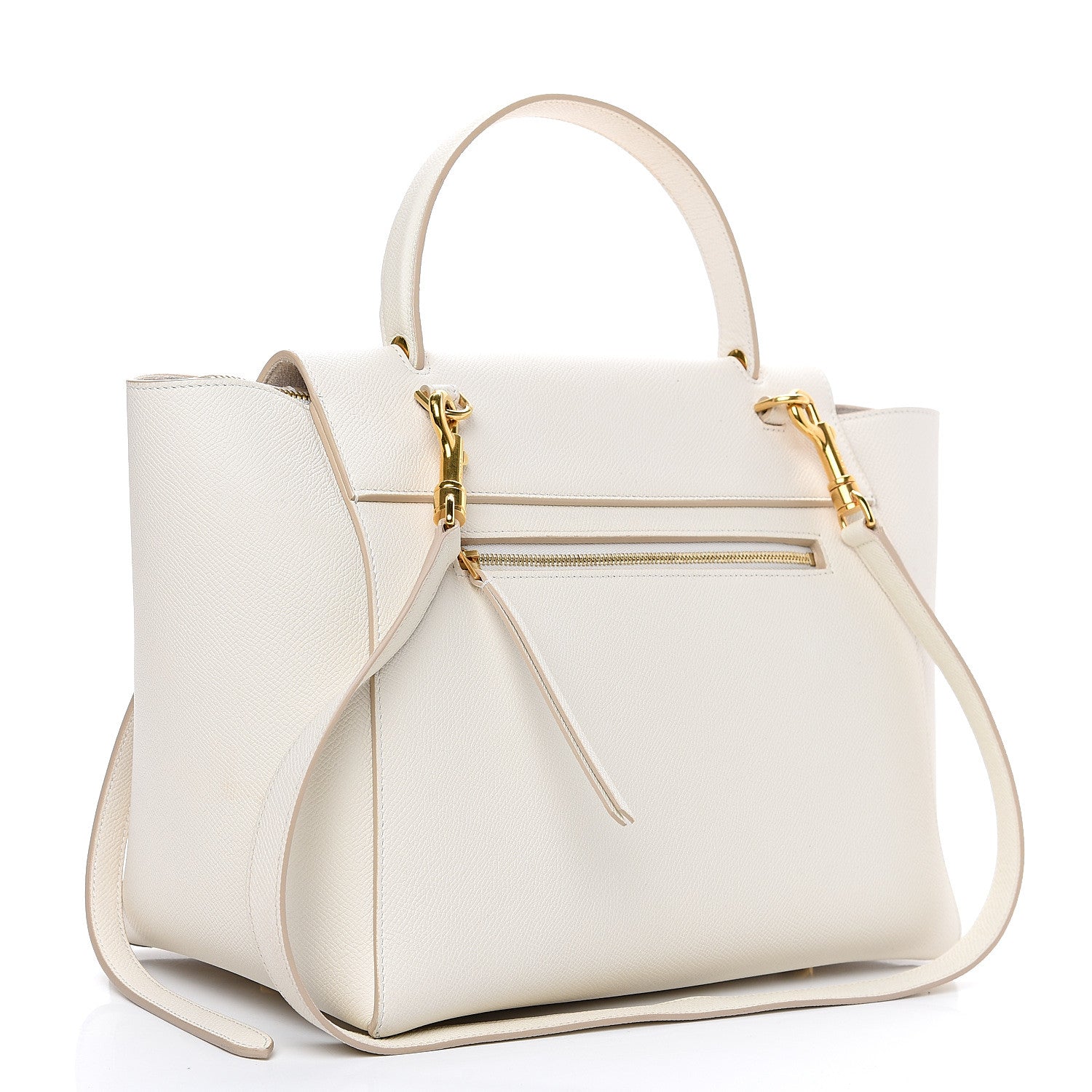 Celine Grained Calfskin Mini Belt Bag White 2 of 10