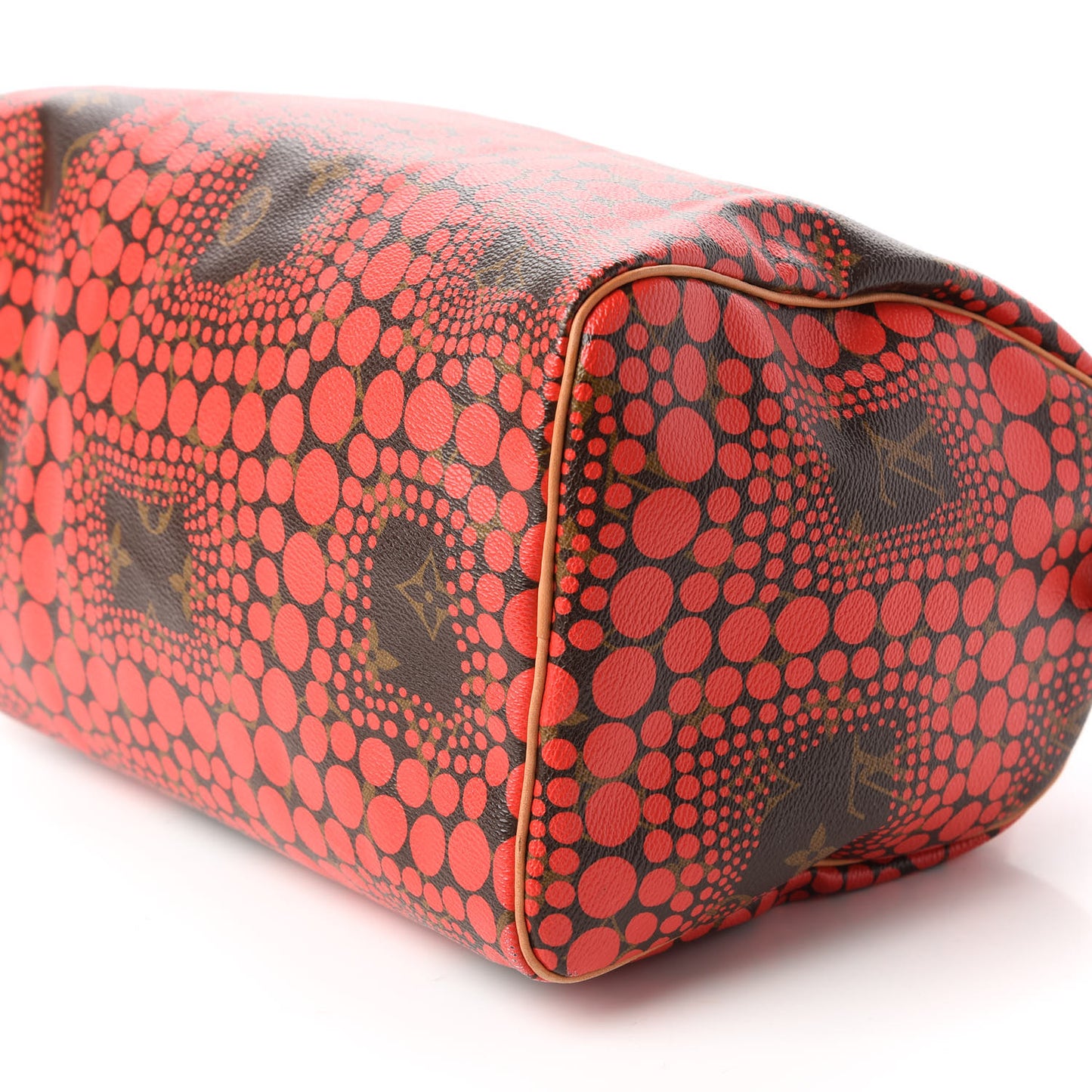 Monogram Kusama Town Speedy 30 Red