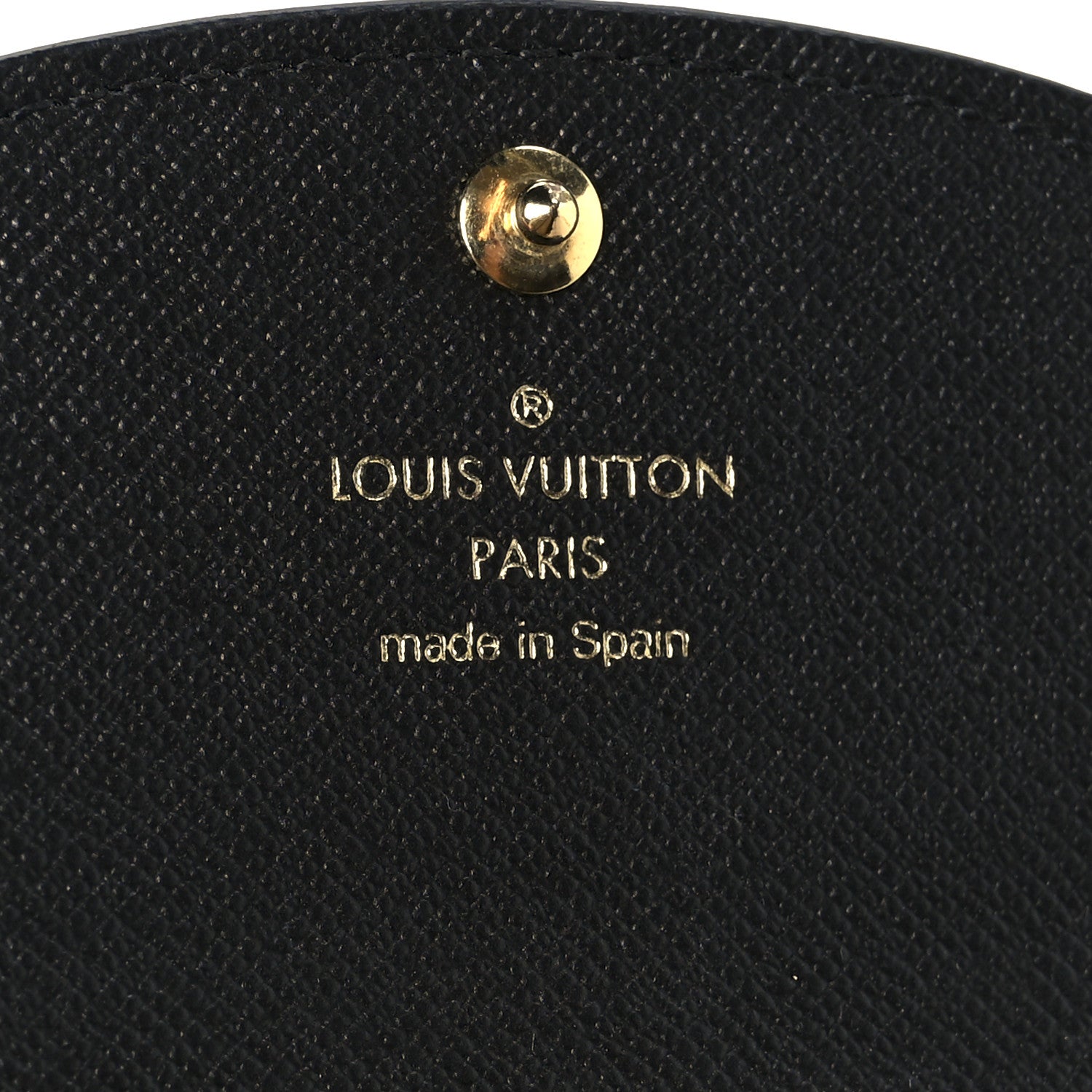 Louis Vuitton Monogram Giant Wild At Heart Rosalie Coin Purse Black 6 of 7