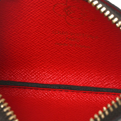 Louis Vuitton Monogram 2024 Christmas Animation Candy Factory Key Pouch Candy Red 5 of 7