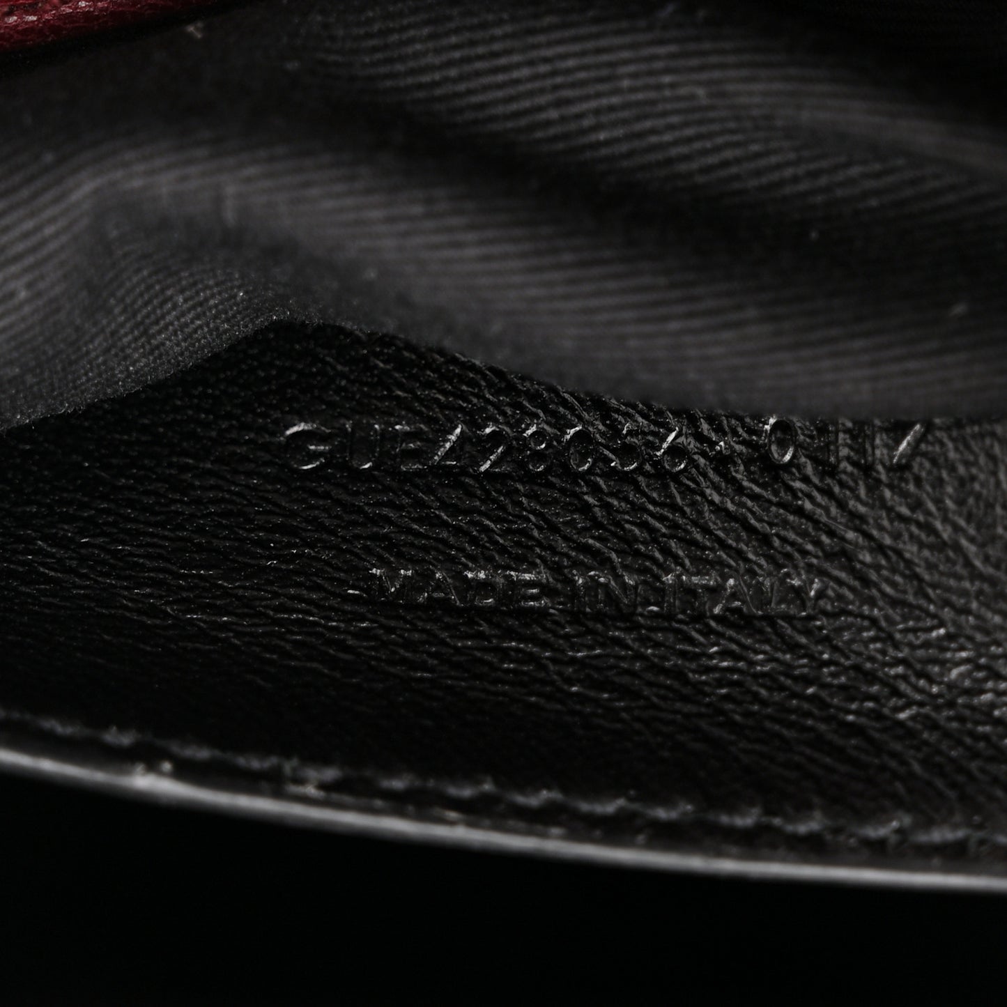 Calfskin Matelasse Diamond Quilted Monogram Medium College Bag Bordeaux