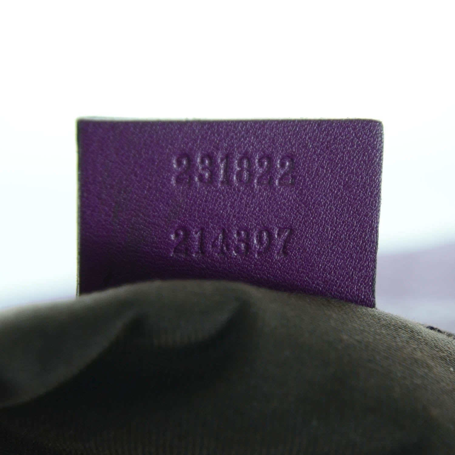 Gucci Guccissima New Britt Hobo Purple 10 of 11