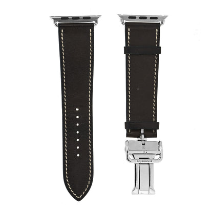 Hermes Swift 44mm Apple Watch Single Tour Band Black 1 of 7
