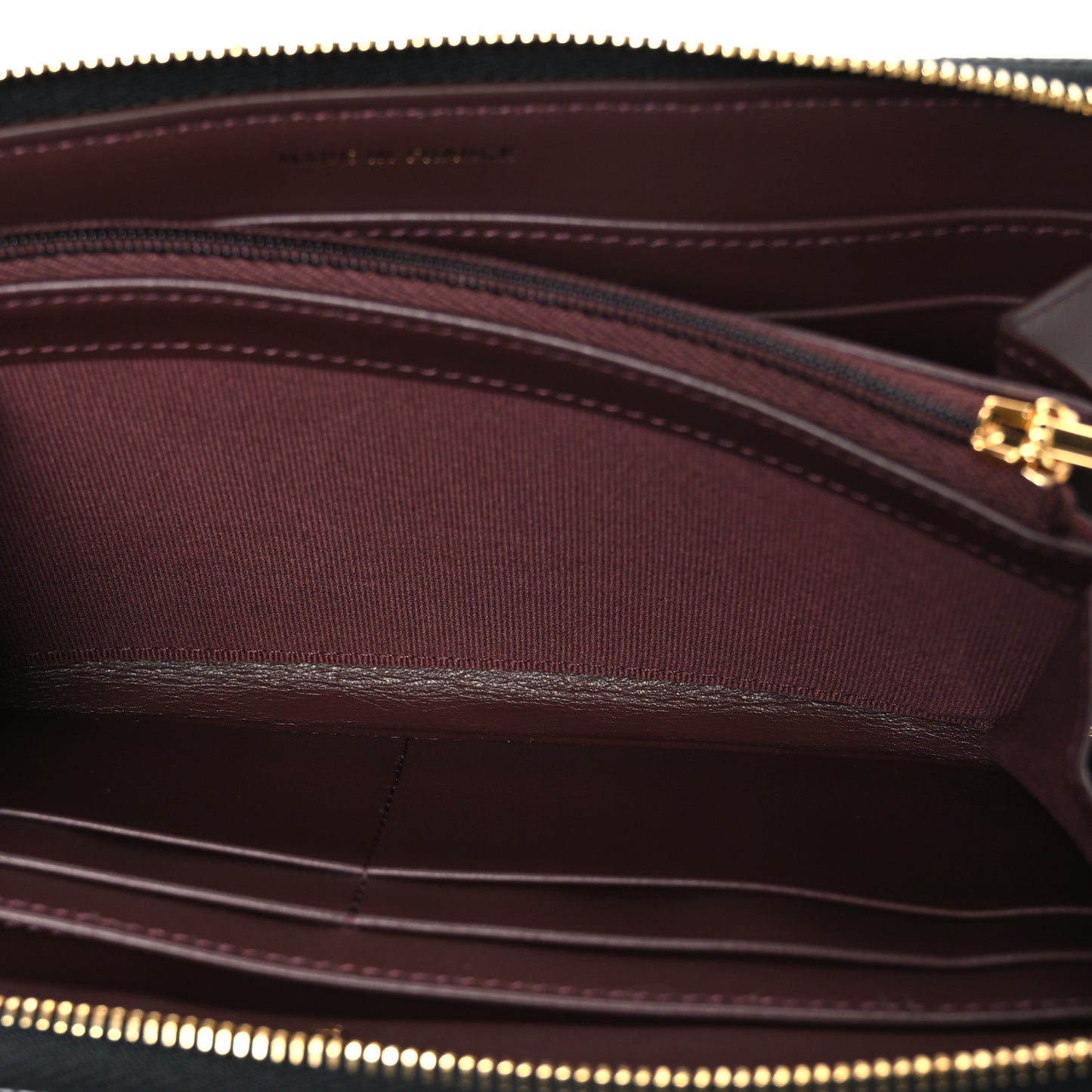 Caviar Quilted Large Gusset Zip Around Wallet Black