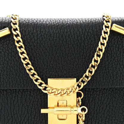 Chloe Grained Lambskin Nano Drew Shoulder Bag Black 7 of 11