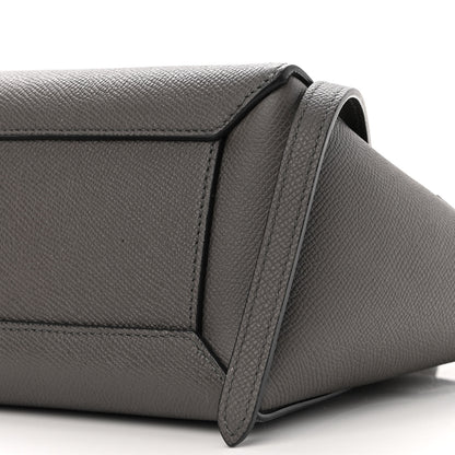 Celine Grained Calfskin Nano Belt Bag Grey 8 of 11