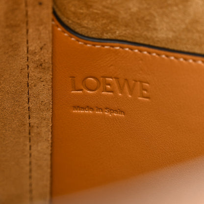 Loewe Calfskin Small Hammock Nugget Shoulder Bag Light Caramel 6 of 14