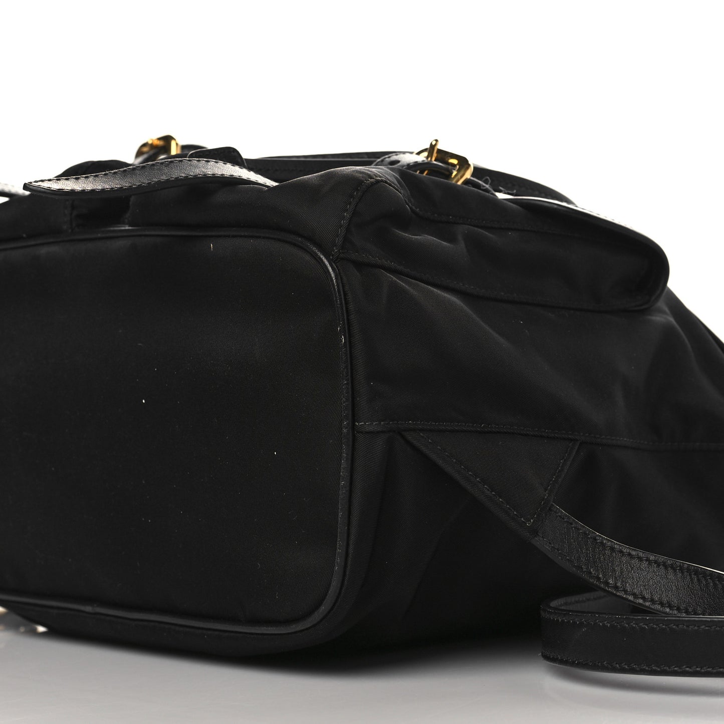 Tessuto Nylon Vitello Backpack Black
