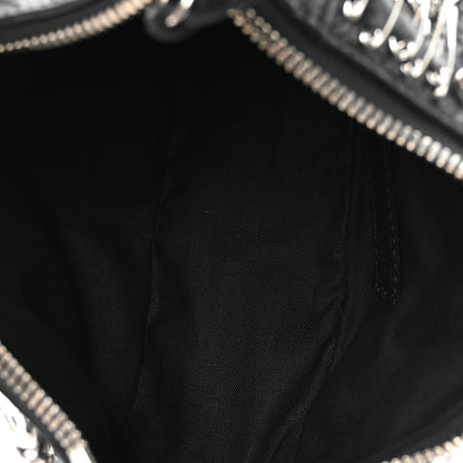 Balenciaga Agneau Arena Used Effect Le Cagole Shoulder Bag XS Black 6 of 11