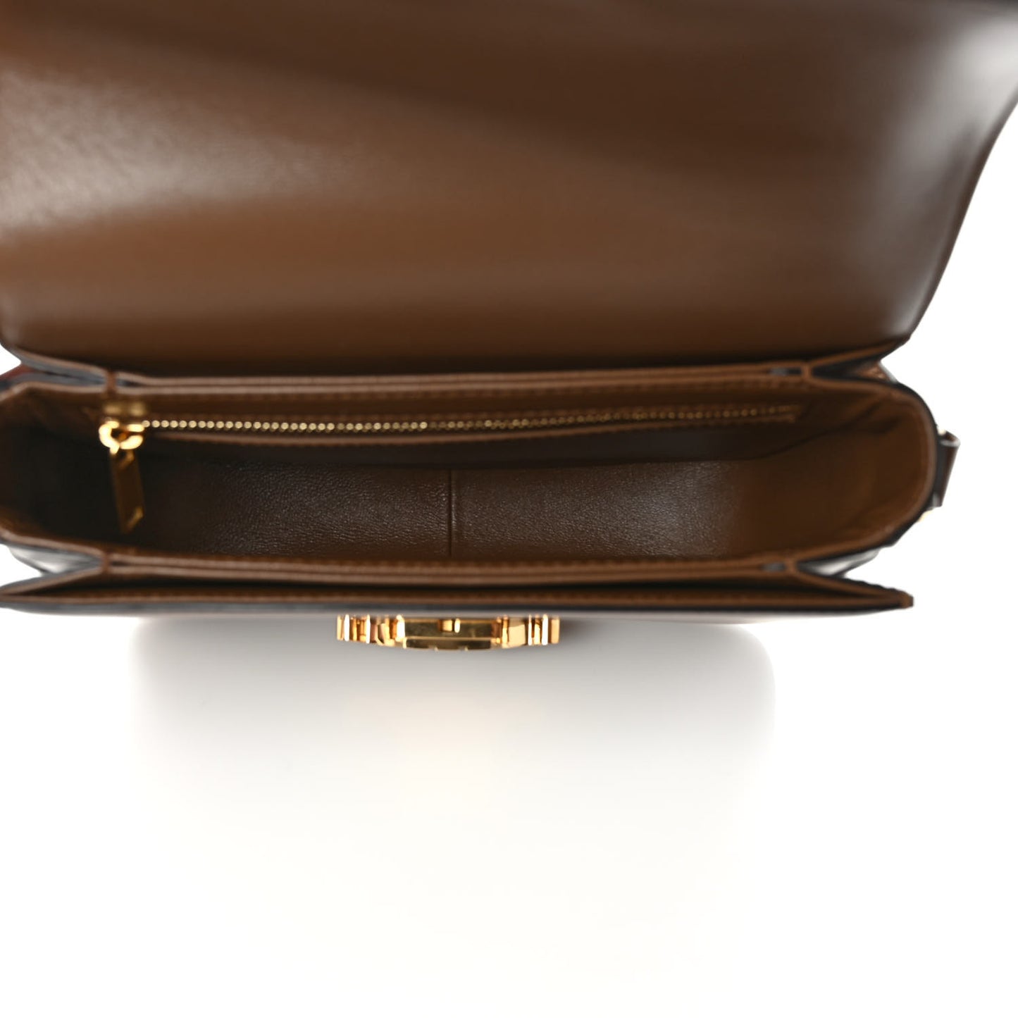 Shiny Calfskin Teen Triomphe Tan