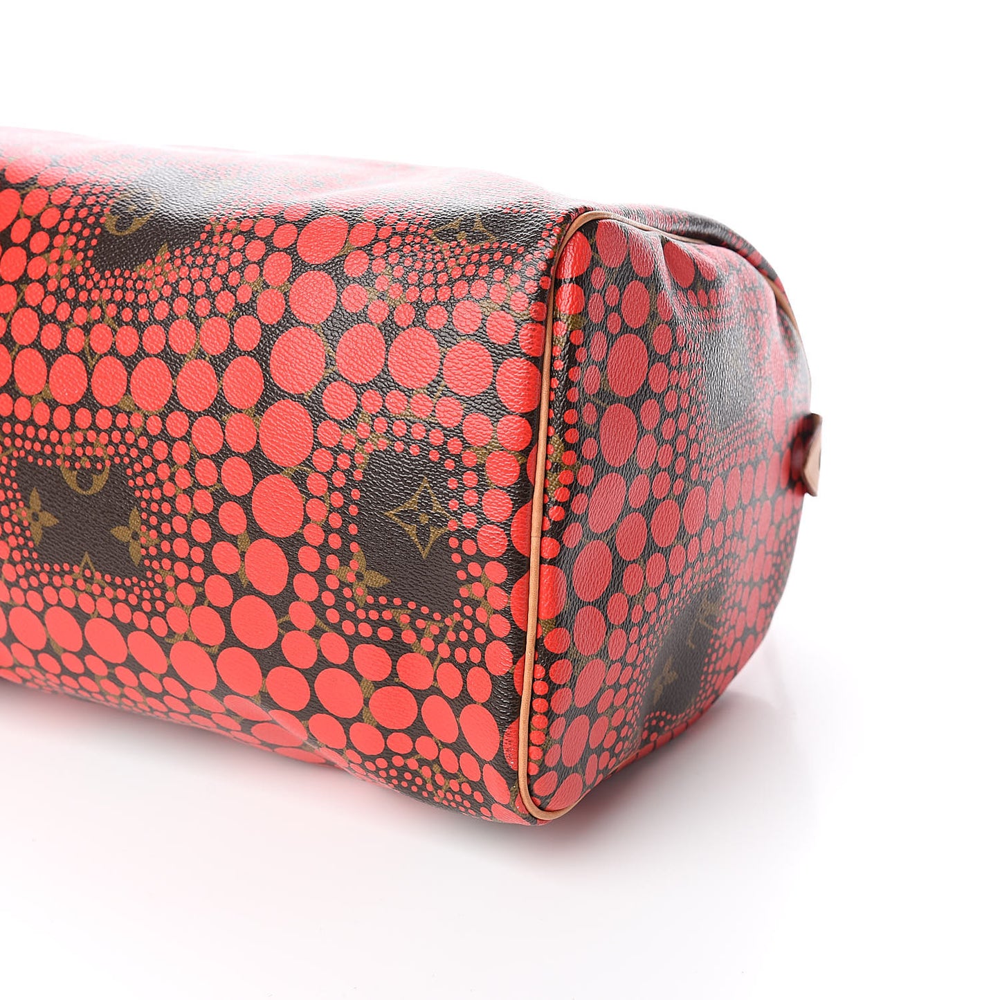 Monogram Kusama Town Speedy 30 Red