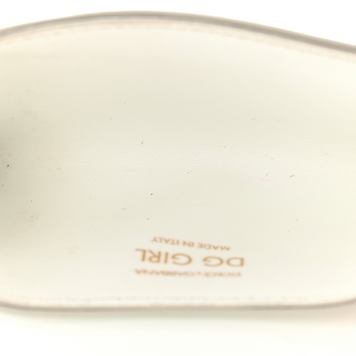 Dolce & Gabbana Calfskin Micro DG Girls Shoulder Bag White 5 of 13