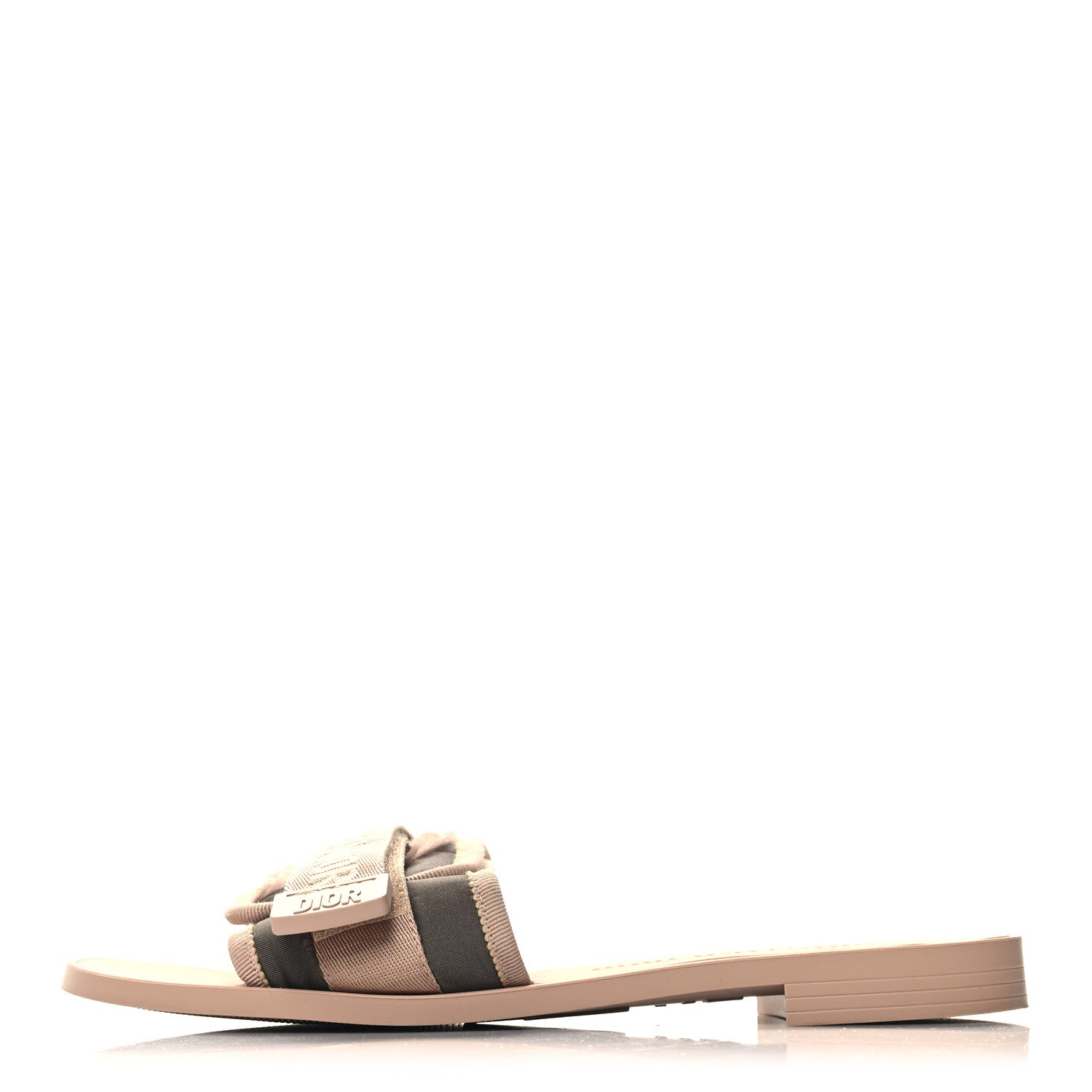 Christian Dior Canvas Nylon Camouflage Dior(e)volution Mule Slide Sandals 39 Nude 1 of 9
