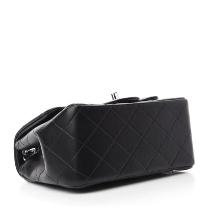 Chanel Lambskin Quilted Mini Square Flap Black 4 of 11