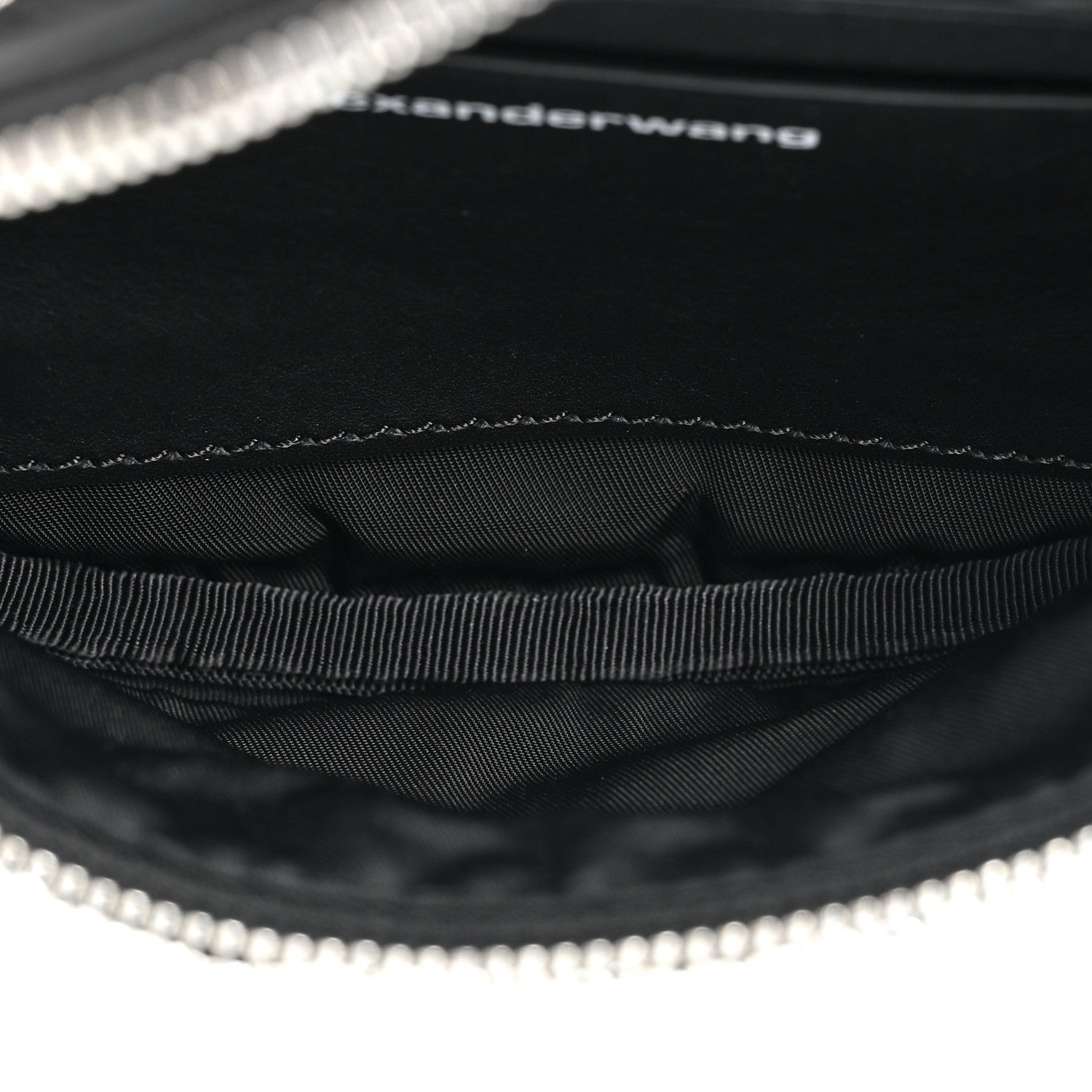 Alexander Wang Rhinestone Mesh Mini Attica Belt Bag Black 5 of 8