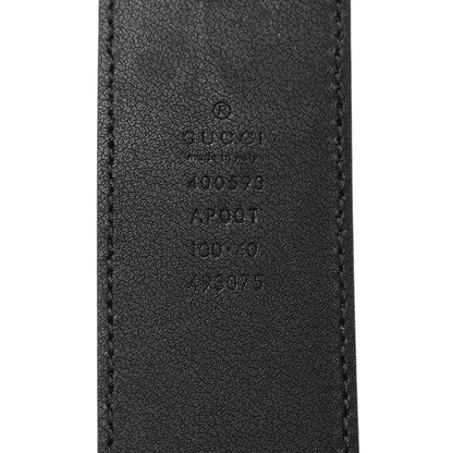 Gucci Calfskin Double G 40mm Belt 100 40 Black 4 of 4