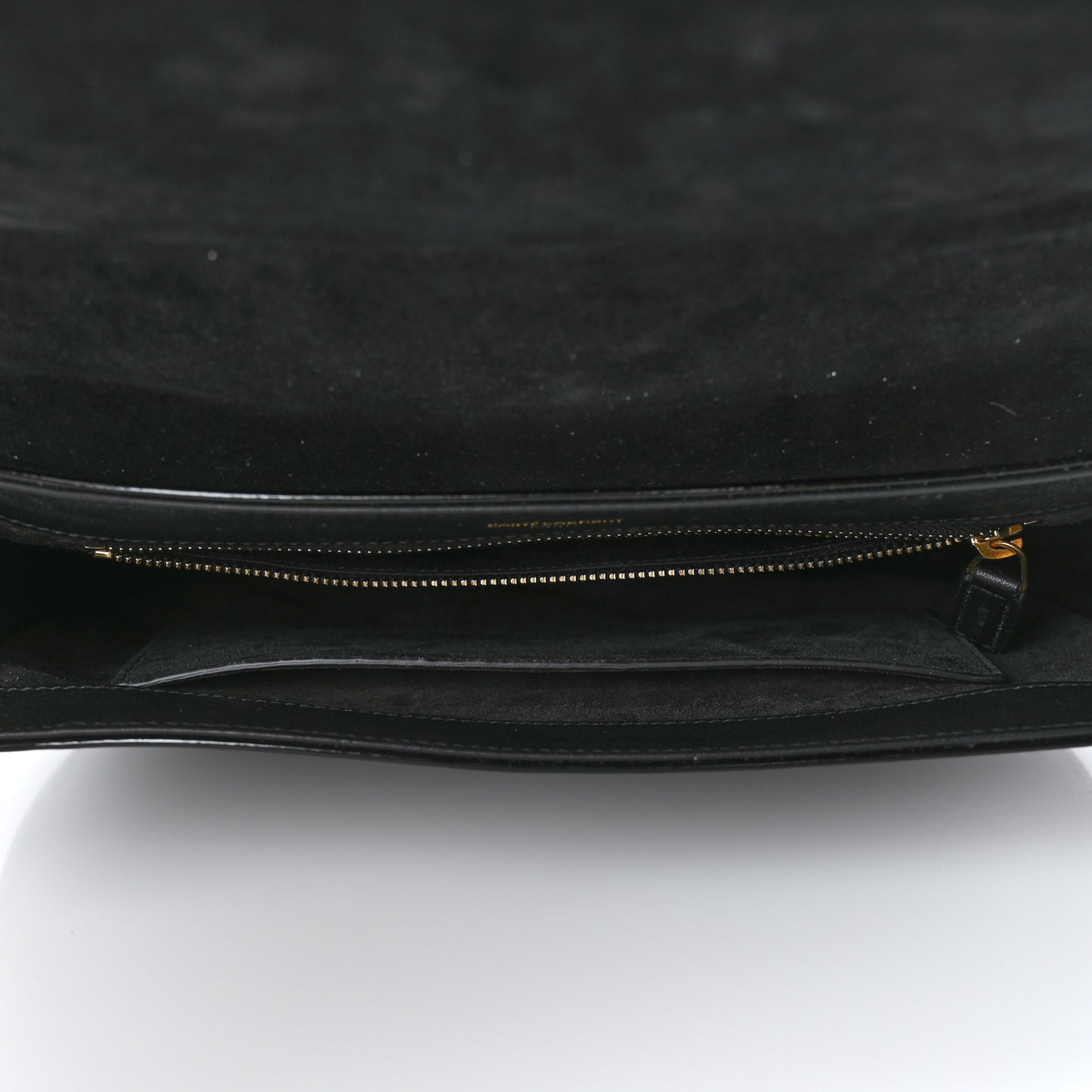 Patent Y Quilted Joan Satchel Black