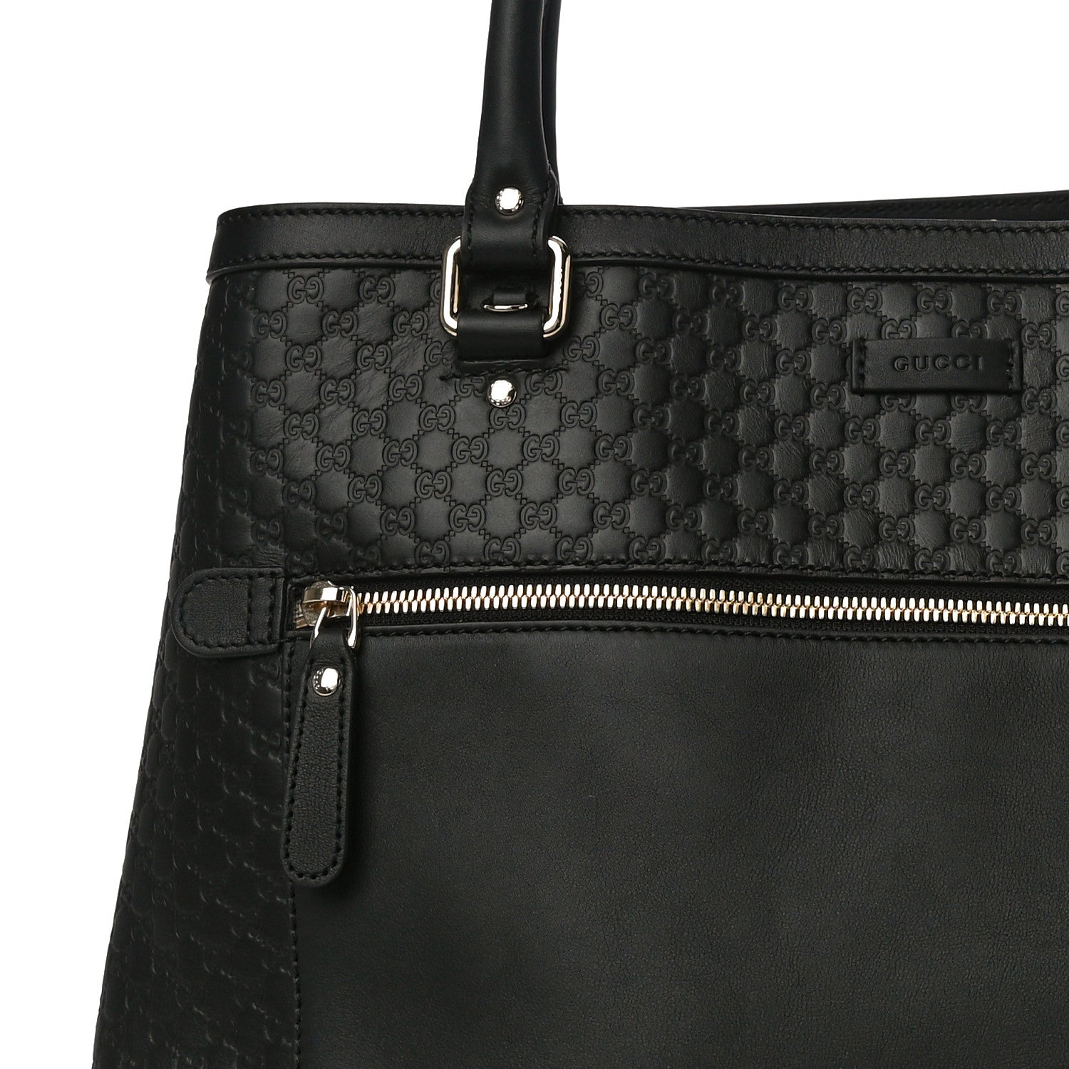 Gucci Soft Microguccissima Large Tote Black 8 of 10