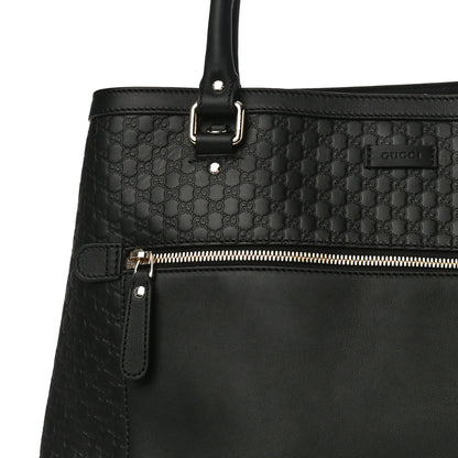 Gucci Soft Microguccissima Large Tote Black 8 of 10