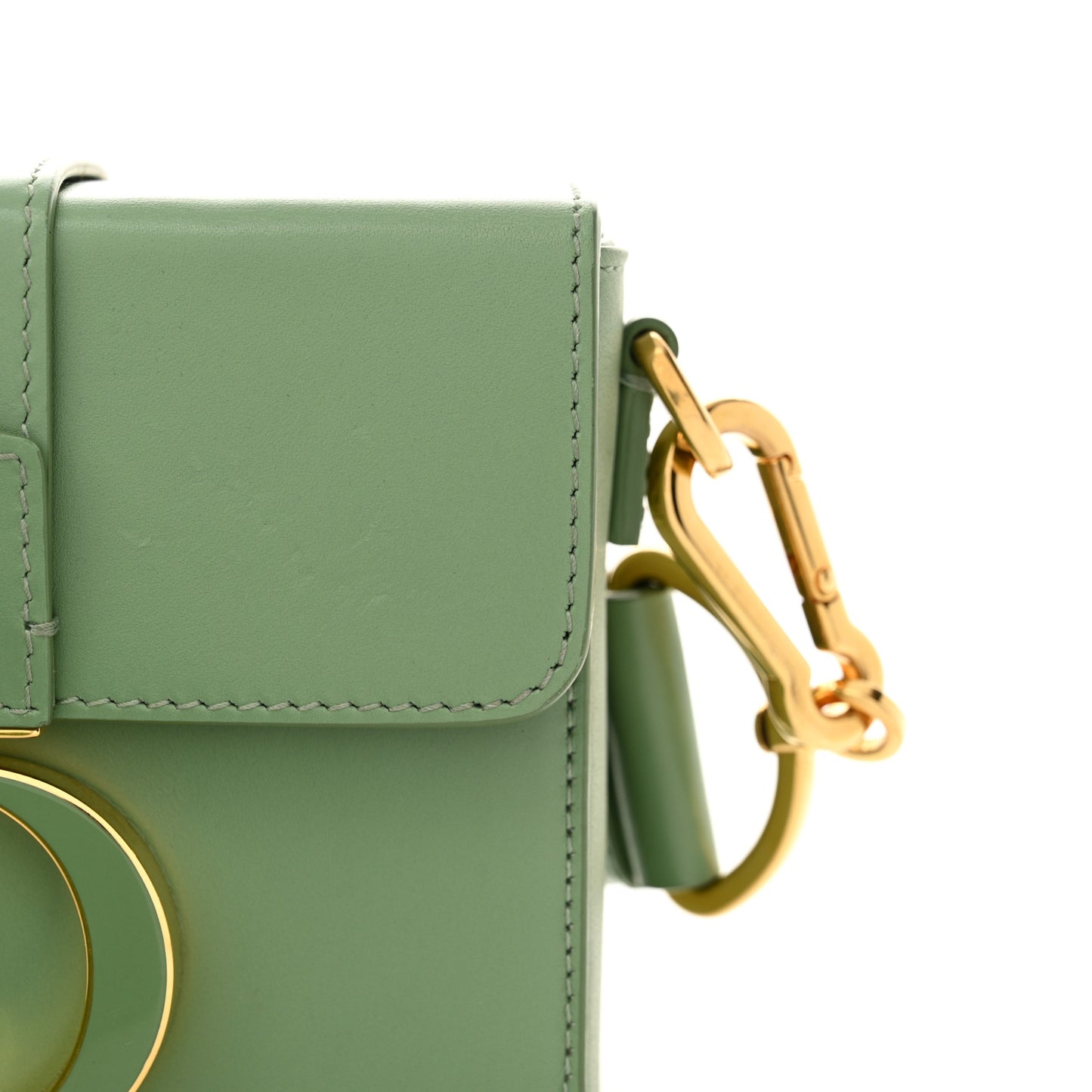 Box Calfskin 30 Montaigne Box Bag Mint Green