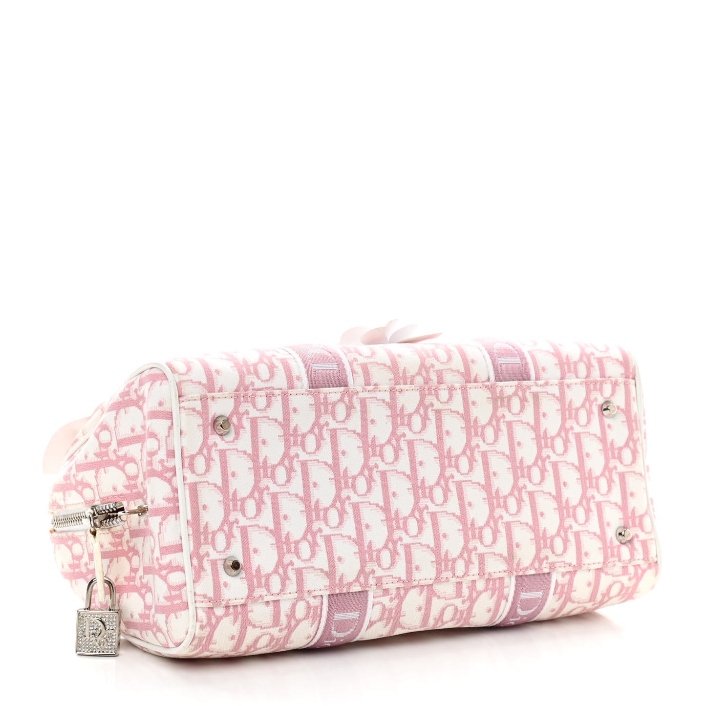 Monogram Girly Boston Pink