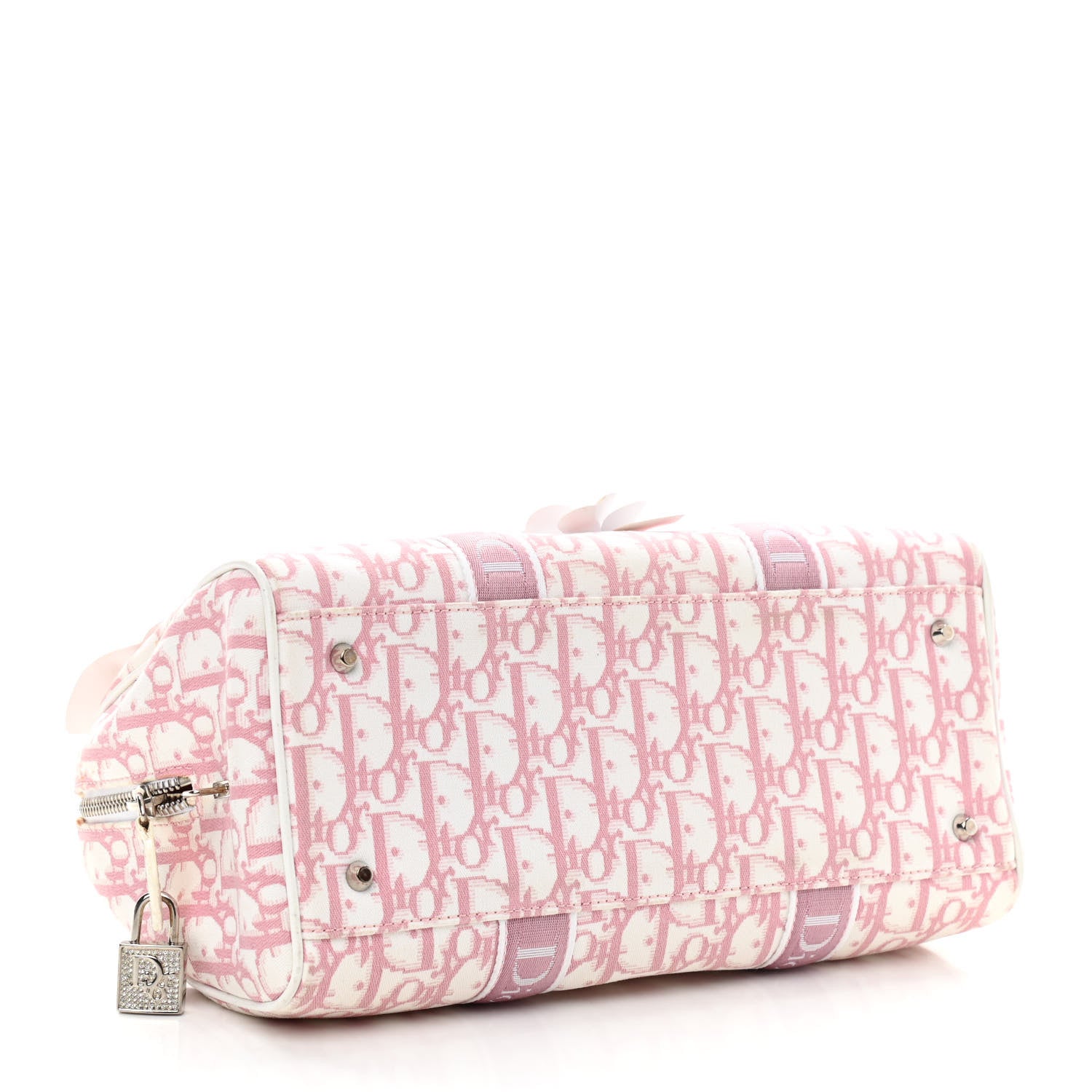 Christian Dior Monogram Girly Boston Pink 4 of 12