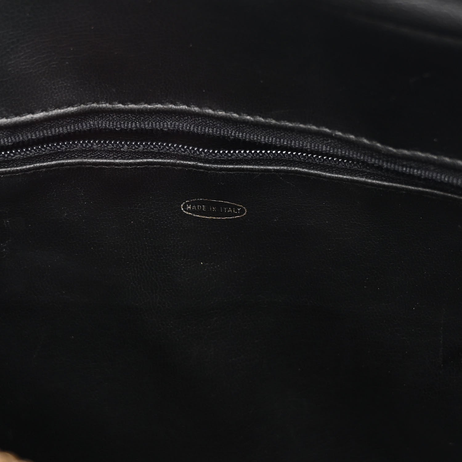 Chanel Lambskin Surpique Chevron Small Tote Black 8 of 14