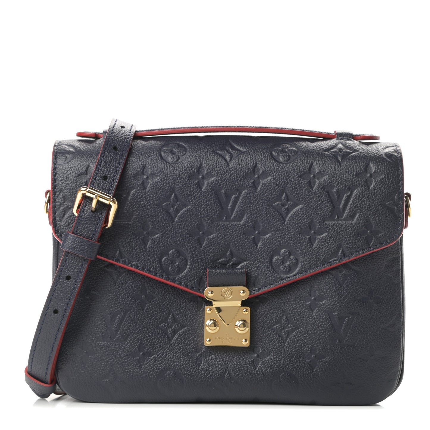 Empreinte Pochette Metis Marine Rouge